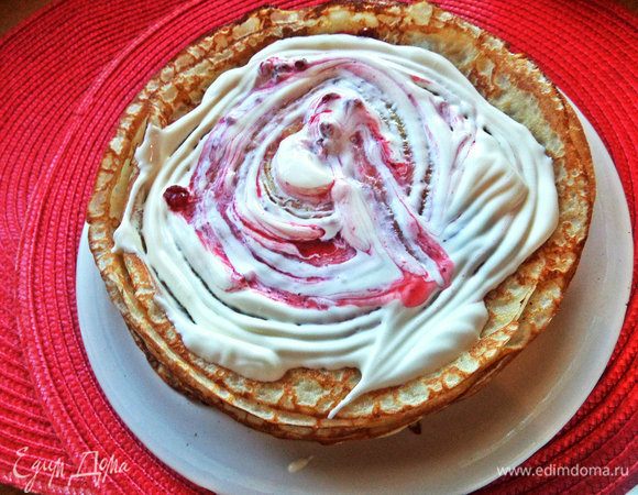 Добавив кисленькое варенье.