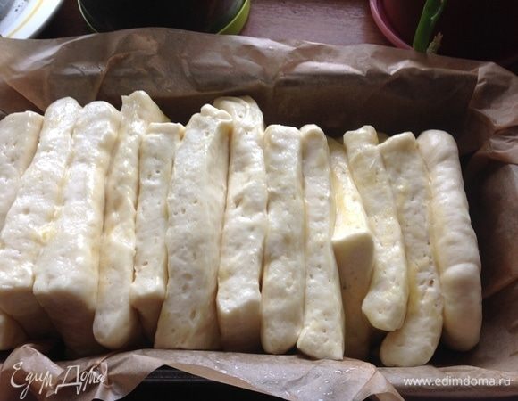 Вынимаем распорку и даем ему еще постоять так, чтобы на расстойку ушло всего 30 минут, максимум 40, больше не надо.