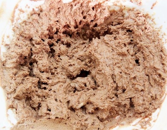 Получается очень нежная и вкусная шоколадная масса.