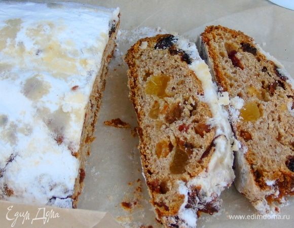 А это я разрезала после недели отлежки.    Вкусных и счастливых праздников!!!