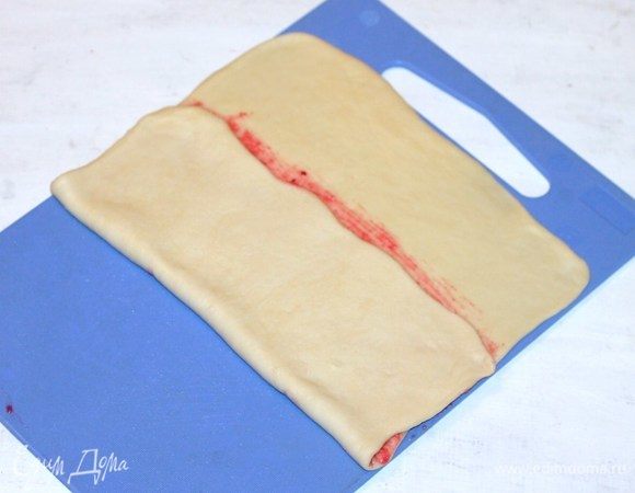 Сложить пласт, как на фото.
