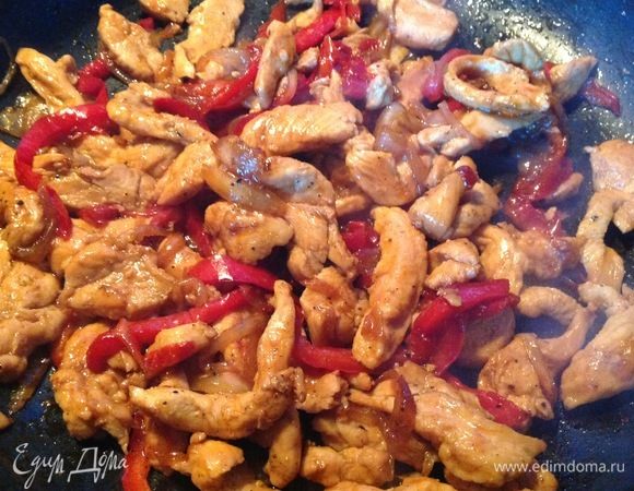 Вот такая красивая курочка получается.