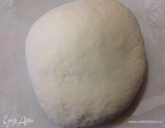 Фото обмятого теста.