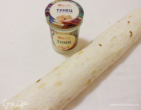 Получился вот такой рулет.