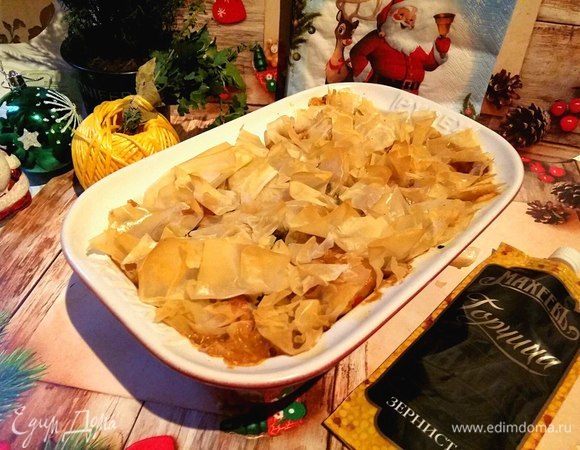 Пирог готов. Очень вкусно и сытно, поверьте на слово. 