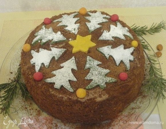 К вечеру он пропитается кремом и ароматом марципана.