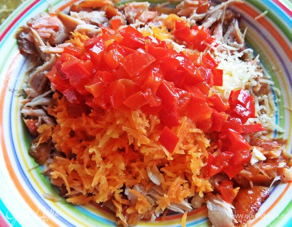 Потом порубить кубиками в салат.