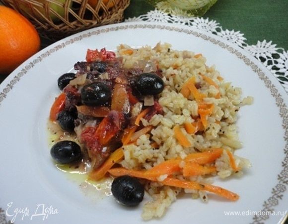 Ароматное праздничное блюдо готово. Приятного аппетита!