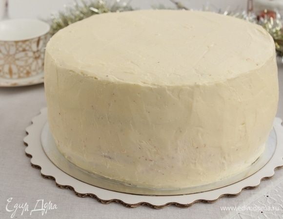 Для этого торта понадобится 1,5 порции крема.