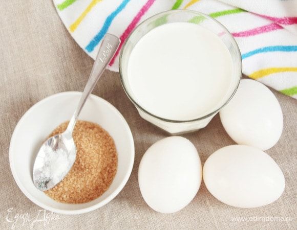 Пока выпекается бисквит, займемся приготовлением сливочного крема. 