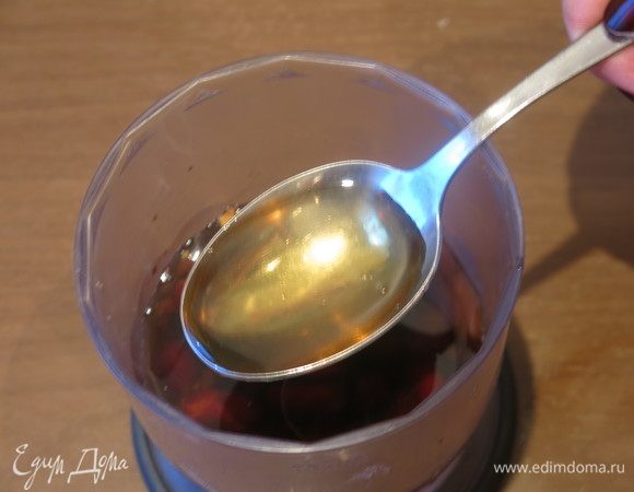 Ложку масла кунжутного.