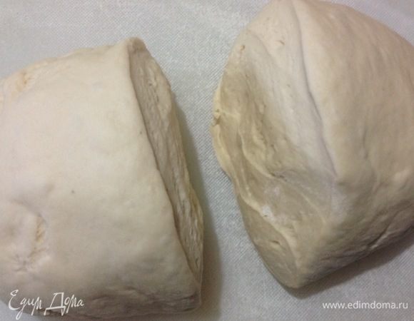 Обминаем его и делим на 2 части.