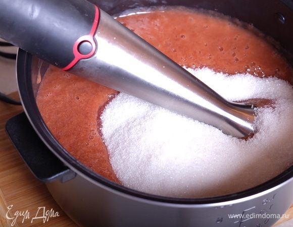 Добавить весь сахар.