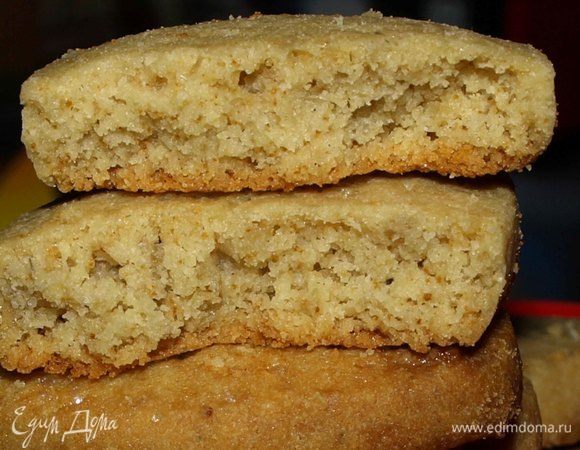 Вот такое печенье внутри. 