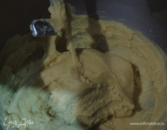 Насадка «крюк», мешаем 6 минут.