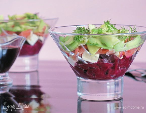 Сверху украшаем укропом. Приятного!