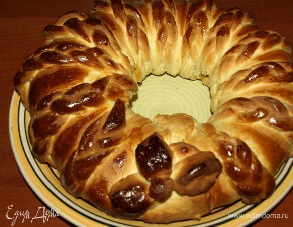 Достаем готовый рулет. 