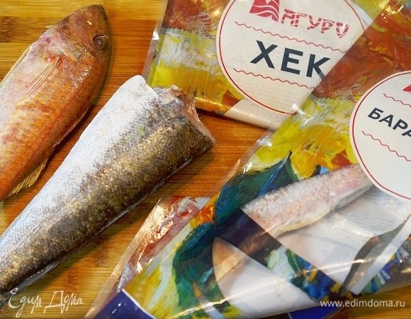 Подготовьте рыбу. Разморозьте, выпотрошите. Я использую высококачественную рыбную продукцию ТМ «Магуро».