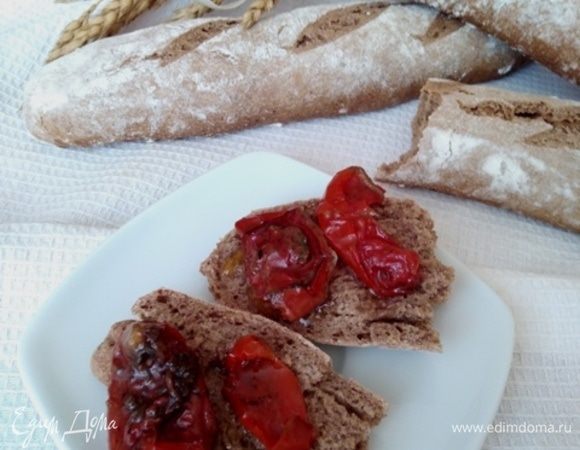 Ну, и сразу снимем пробу! С вялеными томатами самое то!