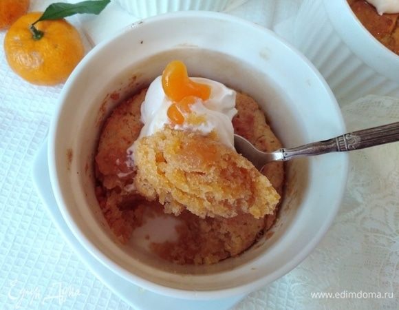 Очень нежный пудинг внутри и хрустящий снаружи! Он теперь мой любимчик. 