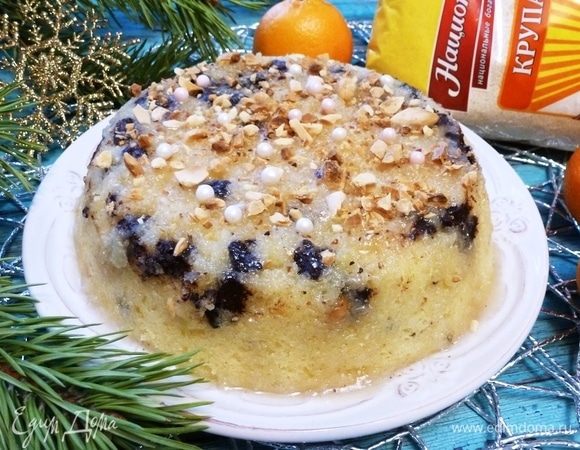 Манник готов! Заваривайте чай и зовите всех к столу!