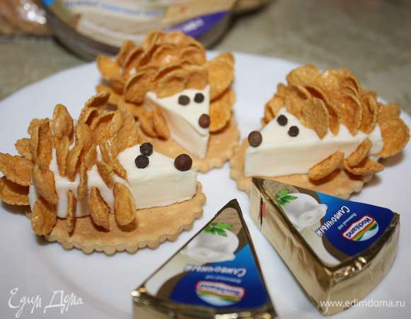 Вот такие забавные ежики получаются. 