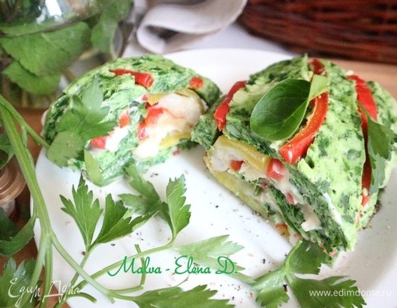 Нарезать на порции. Приятного аппетита!