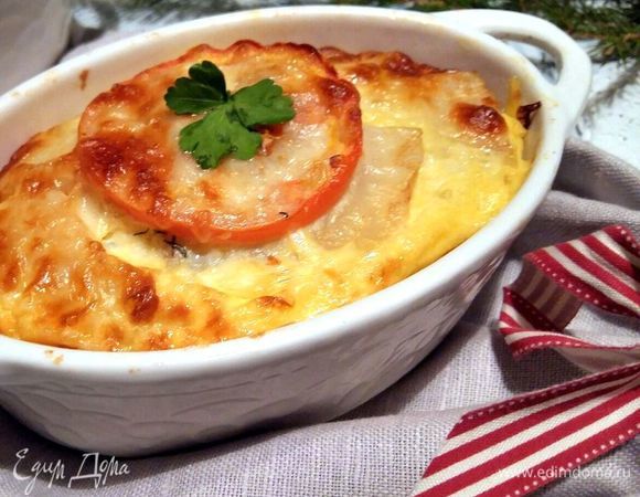 Вот готова запеканочка.