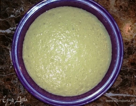 Так как само тесто очень легкое, подошло быстро и хорошо.