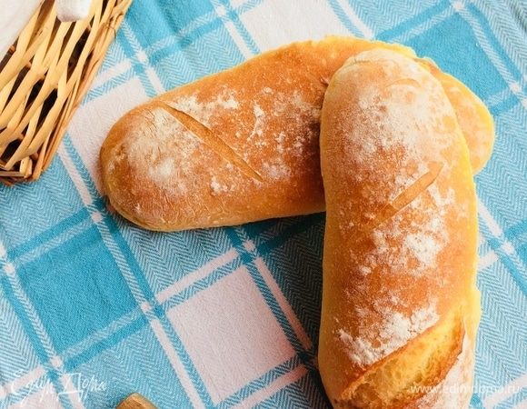 Готовый хлеб полностью остудить на решетке.