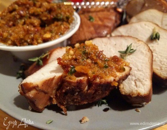 С соусом очень вкусно! Приятного аппетита!