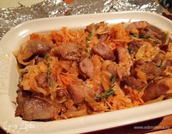 Добавить веточки тимьяна сверху.