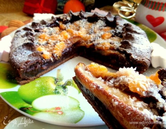 Серединка у галеты остается нежной, корж плотный и хорошо держит форму.