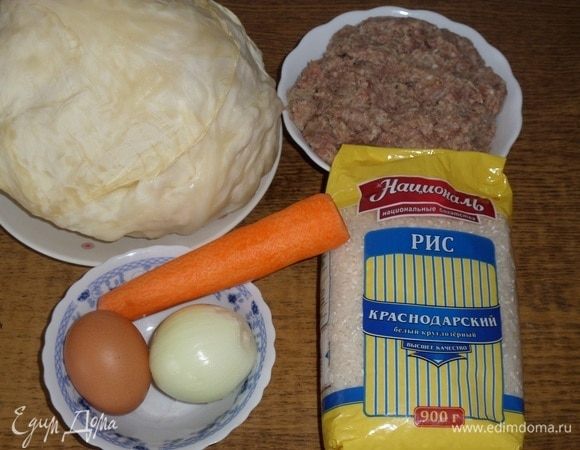 Подготовим продукты.