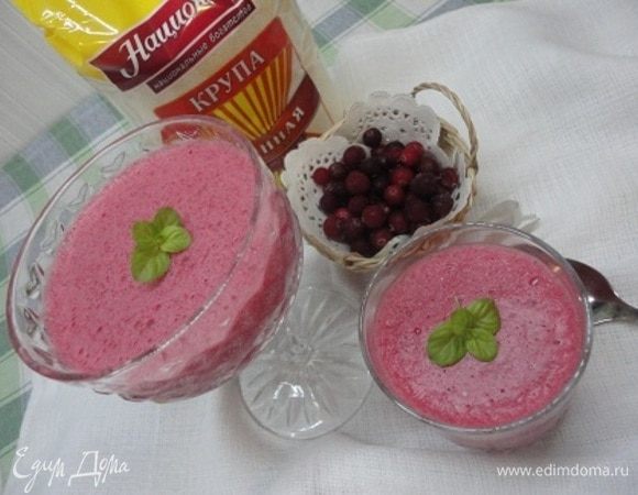 Разложить готовый мусс в креманки и поставить в холодильник до застывания.