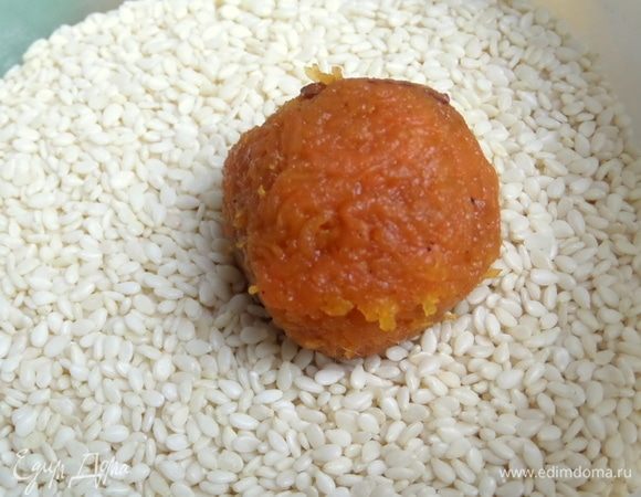 Или в кунжуте.