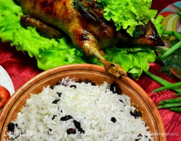 И останется только перемешать рис с добавками масла или соуса.