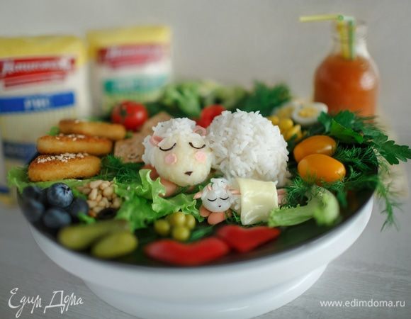 Приятного аппетита малышам и спасибо ТМ «Националь» за вдохновение!