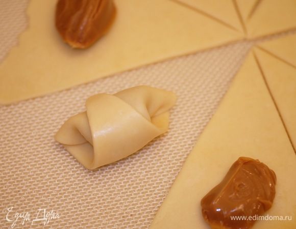 Готовый рогалик.