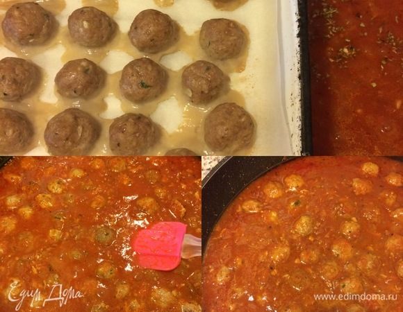 Затем добавить мясные шарики в соус, накрыть крышкой и тушить еще 15–20 минут, периодически помешивая.