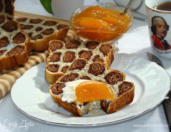 Ароматный вкусный хлеб для завтрака готов! 