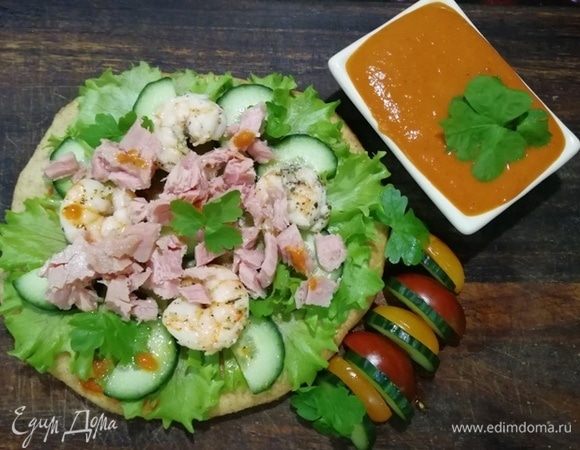 Консервированный тунец ТМ «Магуро» и креветки.