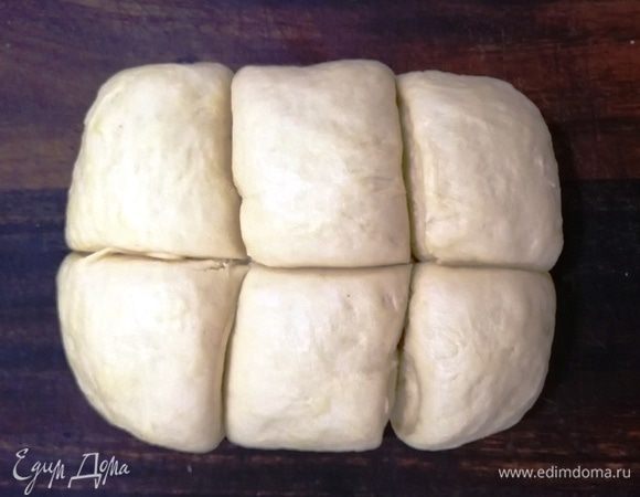 Разделите на 6 равных частей.