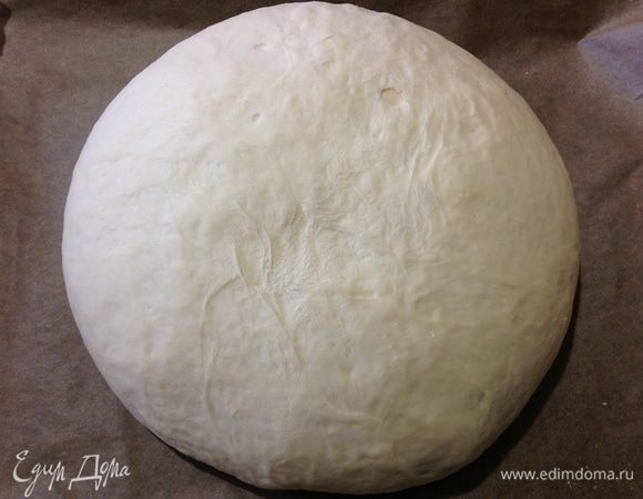 Колобок расстоялся и увеличился в объеме.