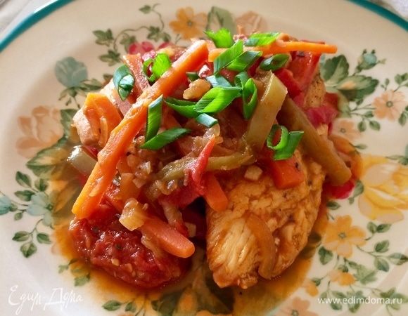 Наш вкусный быстрый и некалорийный обед готов! 