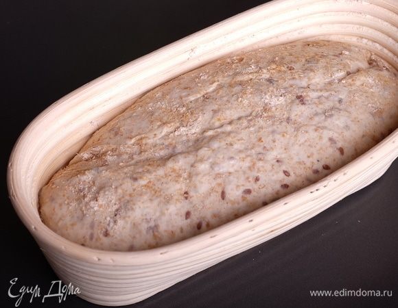 И батон готов к выпечке.