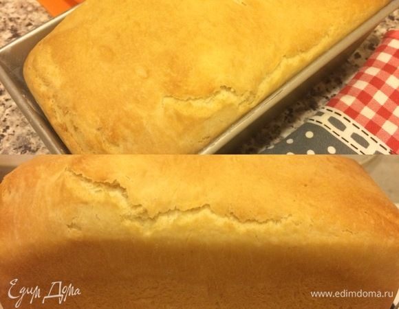 Спустя 25 минут снять фольгу и выпекать еще 20-30 минут, но смотрите чтобы хлеб очень не подрумянился!!!