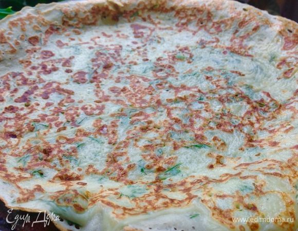 Вот такой красивый творожный припек выходит.