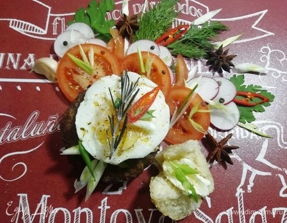 Такой вот красивый, быстрый и вкусный завтрак для любимых! Прошу к столу и приятного аппетита!