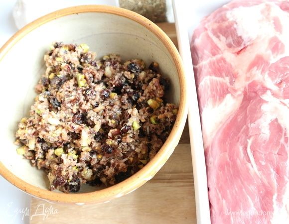 Смесь для начинки готова.